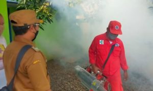 Kecamatan Cibeber Antisipasi DBD dan Cikungunya dengan Fogging