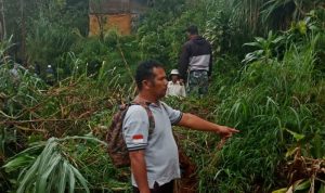 Longsor Terjang Empat Desa di Campaka Cianjur