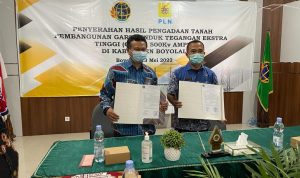 PLN Terima Hasil Pengadaan Tanah BPN Kabupaten Boyolali untuk Pembangunan GITET 500 kV Ampel