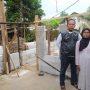 Rumah Mak Uum Warga Haurwangi Cianjur yang Ambruk Mulai Dibangun