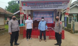 Kampung Sudimampir Mande Ikut Lomba Pos Kamling HUT Bhayangkara ke-76