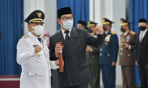Ridwan Kamil Titip Kepada Yana Mulyana Jaga Kondusivitas Bandung Jelang Tahun Politik 2024
