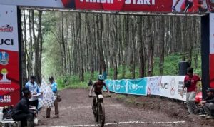 Persiapan Sebulan, Atlet ISSI Cianjur Raih Hasil Membanggakan di Kejurnas Balap Sepeda di Banyuwangi