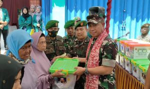 Wakasad Letjen TNI Agus Subiyanto Tinjau Kegiatan TMMD di Cianjur