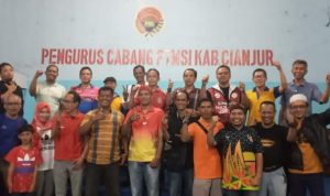Sofyan Sauri Terpilih Jadi Ketum PTMSI Cianjur 2022-2026