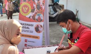 Targetkan 7.000 Dosis, BIN Gelar Vaksinasi Covid-19 Massal di Lima Desa di Karangtengah Cianjur