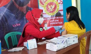 BIN Kembali Gelar Gebyar Vaksinasi Covid-19 Massal Tahap Ketiga di Campaka Cianjur