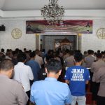 Bobotoh dan Polres Cianjur Doa Bersama untuk Korban Insiden Kanjuruhan