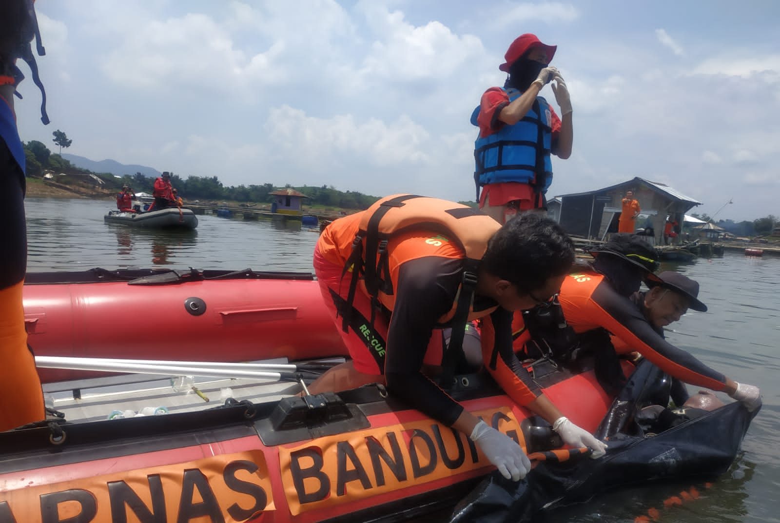 Tiga Hari Pencarian, Korban Tenggelam di Perairan Jangari Cianjur Ditemukan Meninggal Dunia