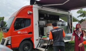 Rumah Zakat Kirim Food Truck Suplai Kebutuhan Makanan Bagi Korban Gempa Cianjur