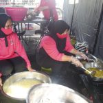 Bhayangkari Polres Cianjur Dirikan Dapur Umum untuk Korban Gempa
