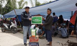 Pupuk Kujang Salurkan Bantuan untuk Korban Gempa Bumi di Cianjur