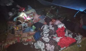 Rumah Hancur, 600 Warga Kampung Munjul Tidur di Tenda Seadanya
