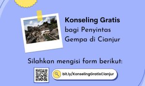 Psylution Buka Konseling Penyintas Gempa Cianjur, Ini Linknya!
