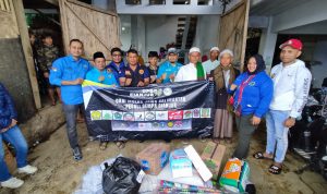 Masyarakat Muara Jawa Kalimantan bersama KNPI Cianjur Salurkan Bantuan untuk Korban Gempa