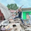 BMKG umumkan zona terlarang dalam peta bahaya gempa bumi Cianjur, Jawa Barat. (zan)