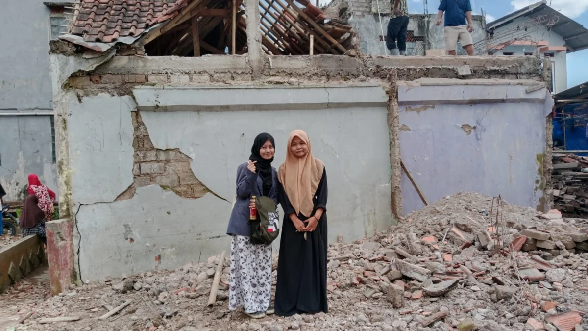 Ketua IPPNU Cianjur Terjun Langsung, Pantau Kader Terdampak Gempa