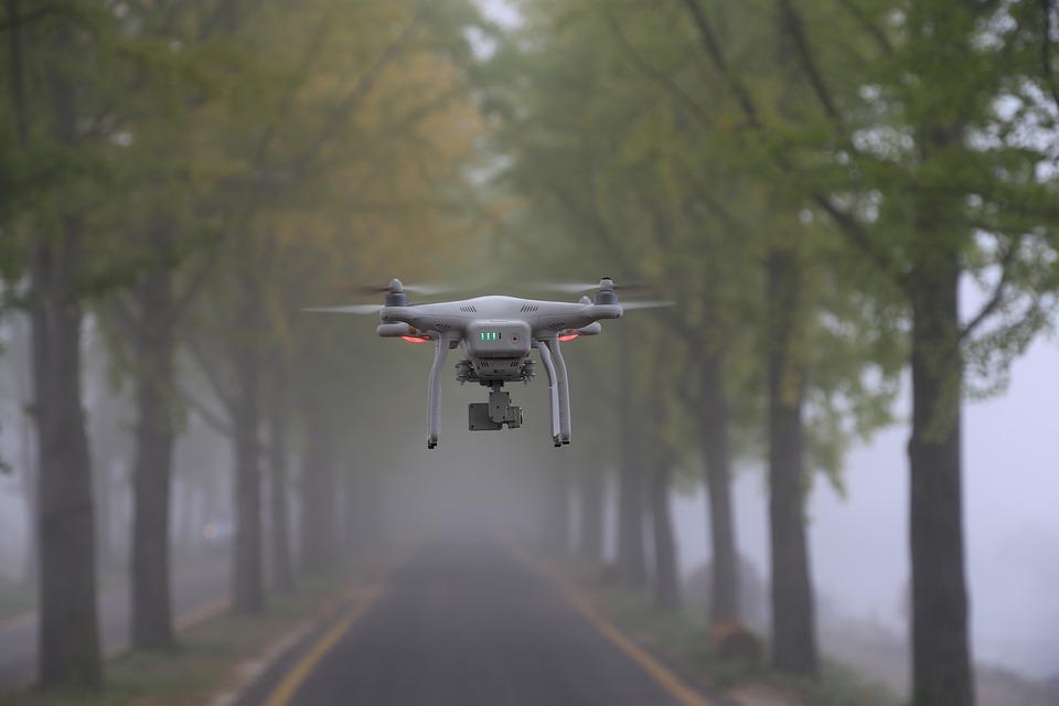 Dukung Tilang Elektronik Polisi Gunakan Drone. (pixabay)