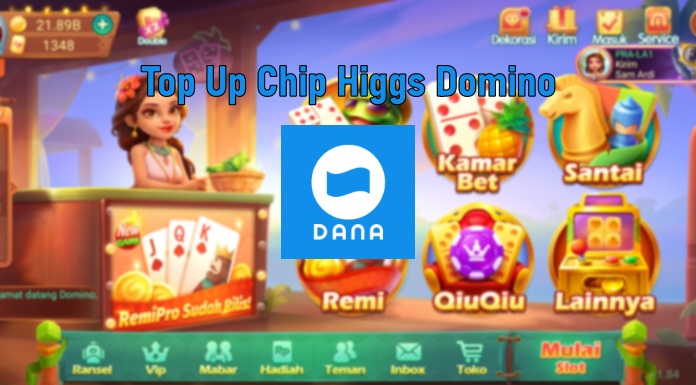 Tutorial Top Up Chip Higgs Domino Via DANA