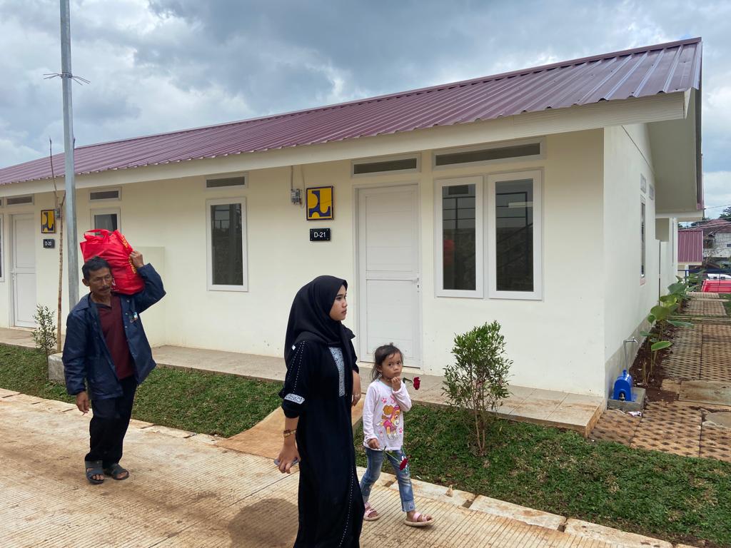 Ratusan Rumah Relokasi Korban Gempa Cianjur Belum Dihuni. (zan)