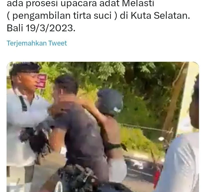 Viral Turis Asing di Bali Nyaris Baku Pukul