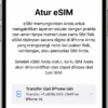 Cara Aktifkan eSIM XL di iPhone Dengan Mudah