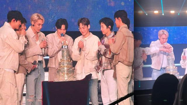 Momen Spesial Tiup Lilin Saat Fanmeeting EXO’ Clock yang Merayakan Anniversary Ke-11 Tahun.