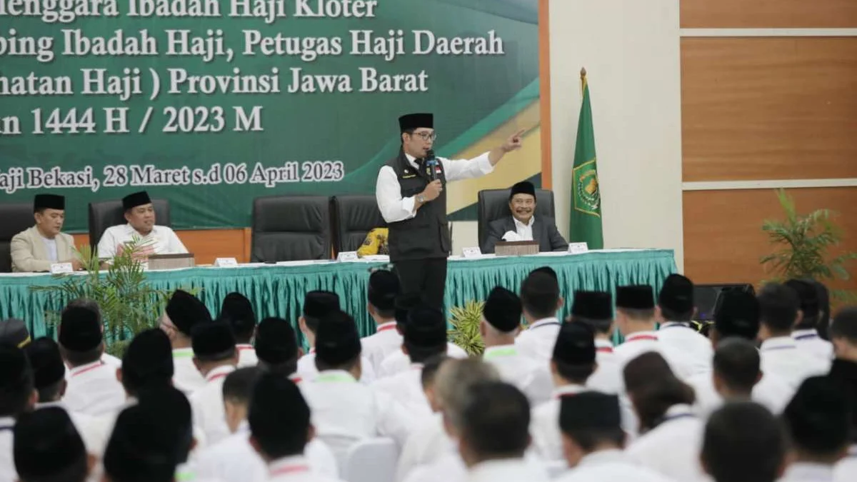 Pesan Ridwan Kamil Kepada Petugas Haji: Kuatkan Niat Layani Jemaah Haji