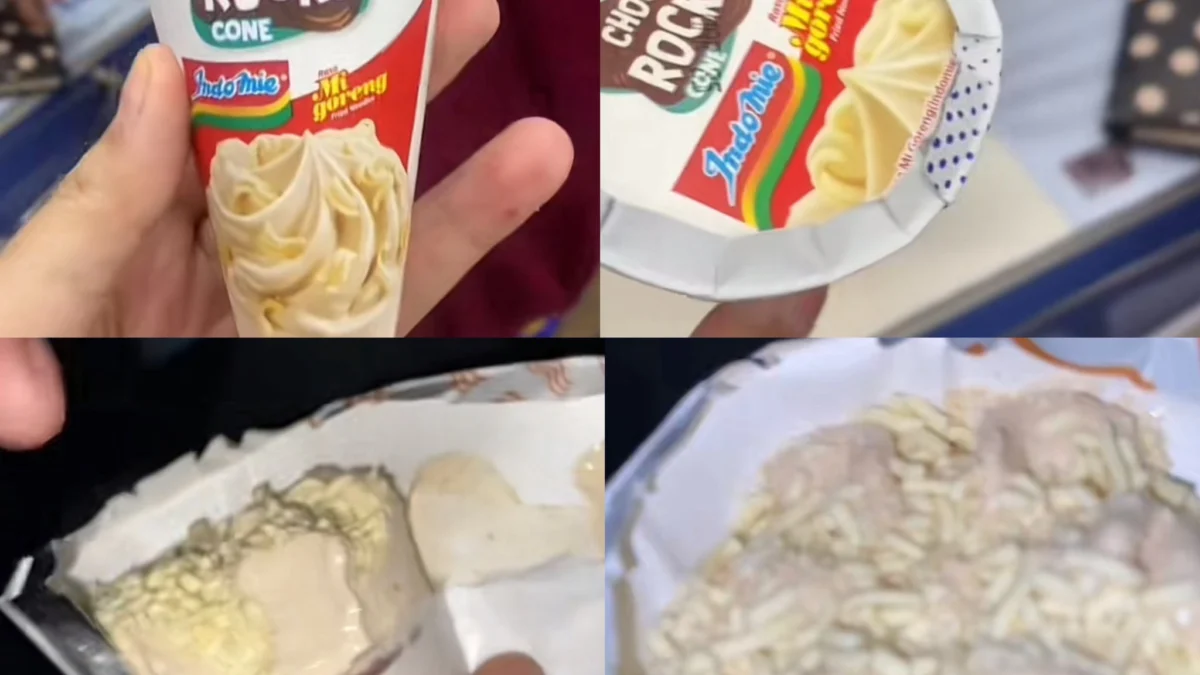 Harga es krim indomie goreng yang sedang viral
