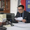 Gubernur Jawa Barat Ridwan Kamil menjadi pembicara dalam acara YPO