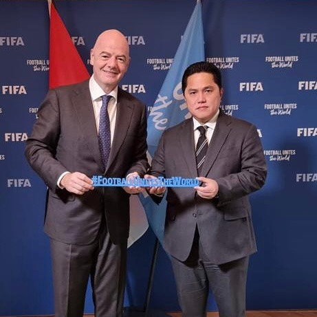 Erick Thohir Segera Laporkan Soal Sanksi FIFA ke Jokowi