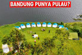 Pesona Pulau Nusa Manona Bandung Cocok Jadi Tempat Liburan Setelah Perayaan Lebaran! ( foto : jabar ekspres )