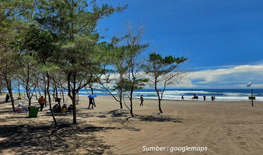 Cantiknya Pantai Cemara, Cidaun, Cianjur Selatan