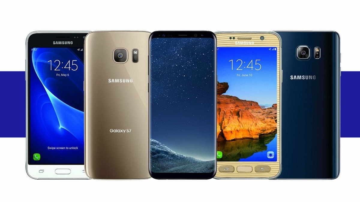 Samsung Seri A berbagai pilihan smartphone