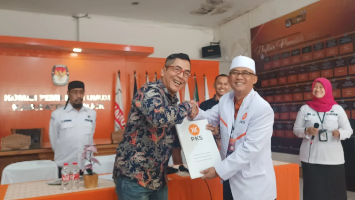 PKS Jadi yang Pertama Ajukan Bacaleg ke KPU Cianjur