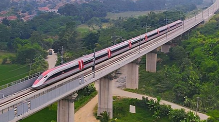 KCIC Jalankan Kereta Cepat Bandung Jakarta Menuju Halim untuk Tes OCS