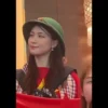 Sosok Hoa Minzy Penyanyi Vietnam yang jadi supporter Pencak silat ASEAN Game 2023