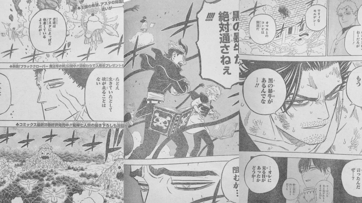 Link Manga Black Clover Chapter 369 Banteng Hitam Vs Damnatio