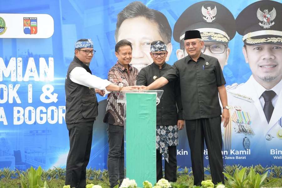 Hadiri Peresmian Gedung Blok I dan IV RSUD Kota Bogor, Ridwan Kamil: Terus Layani Masyarakat