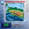 Gempa Magnitudo 3,5 guncang Cianjur, Minggu (11/6/2023)