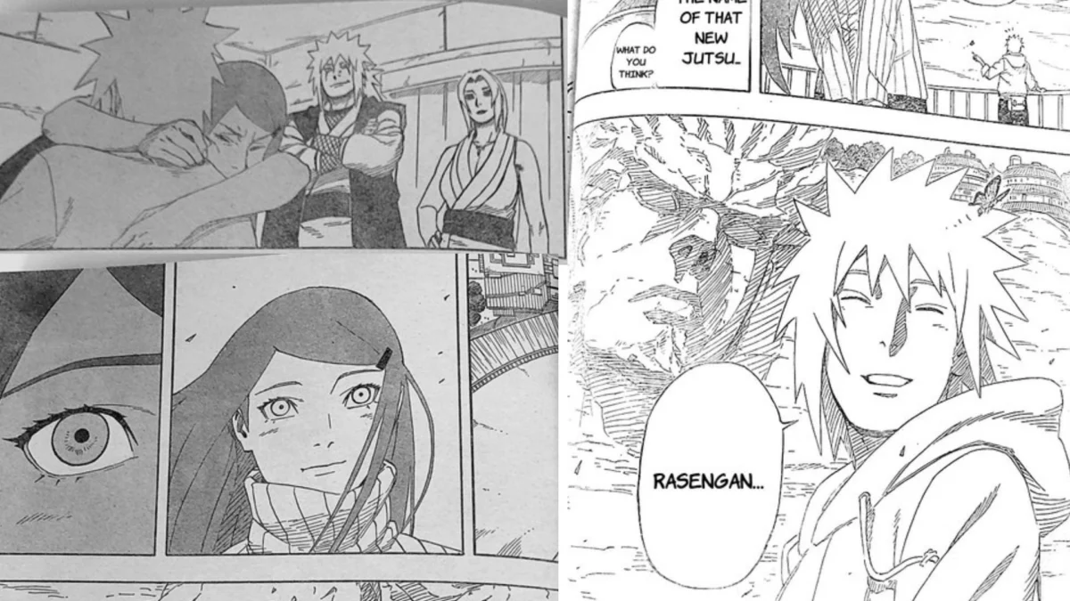 Raw Manga Spin-Off Minato Namikaze Makna Nama Rasengan