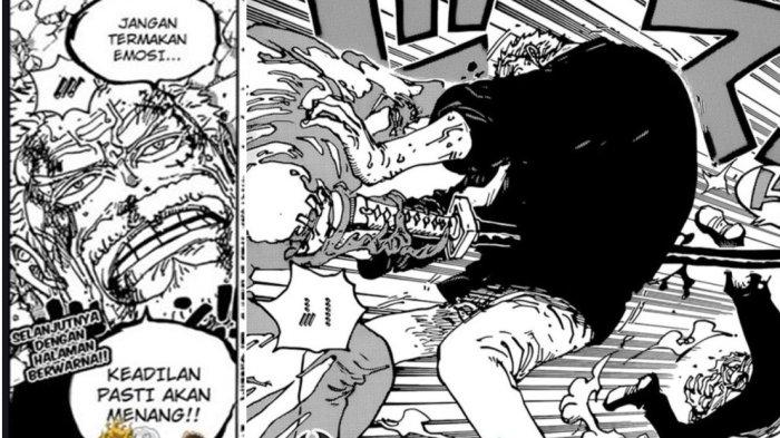 Manga One Piece 1087, Garp Mati Tertusuk di Hachinosu