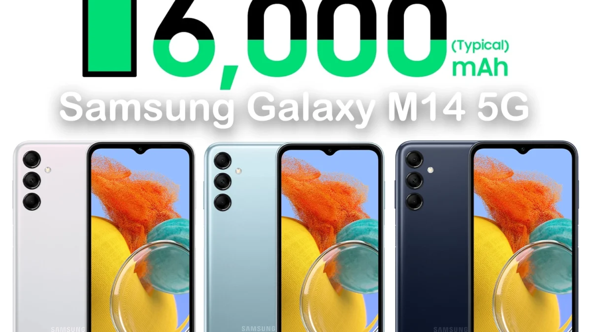 Samsung Galaxy M14 5G: Punya Daya Baterai 6000 mAh dan Spek Mumpuni