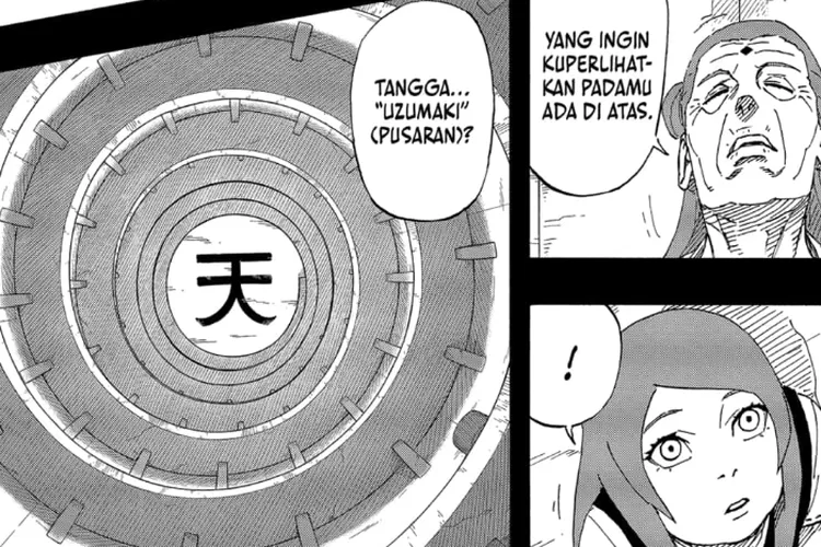 Raw Manga One Shot Minato Chapter 2 Makna Klan Uzumaki