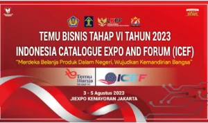 Kemenkumham Gelar Temu Bisnis Tahap VI Indonesia Catalogue Expo and Forum.