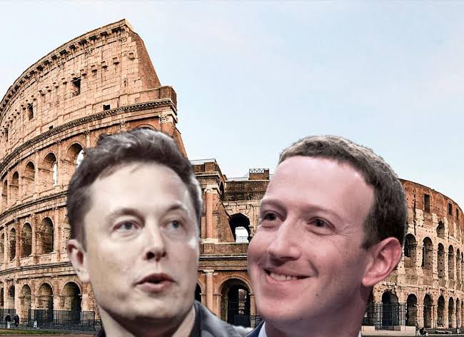 Turis Inggris Ukir Nama Doi di Colosseum Tempat Duel Elon Musk vs Mark