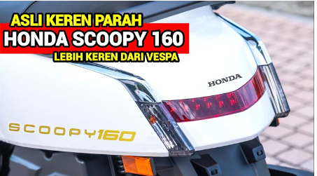 Spesifikasi dan harga Honda Scoopy 160 (tangkapan Layar YouTube Mahendra Bigbike)