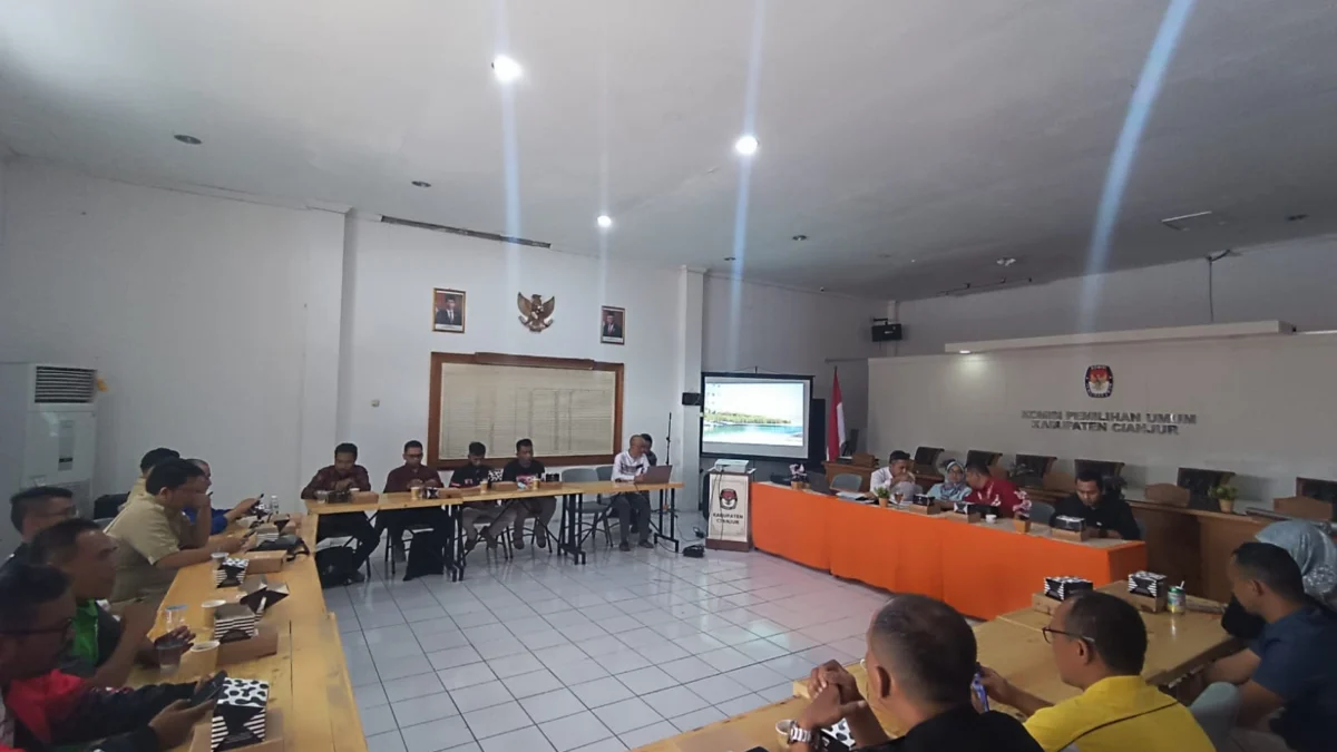 KPU Tetapkan 672 Bacaleg DPRD Cianjur Masuk Daftar Calon Sementara
