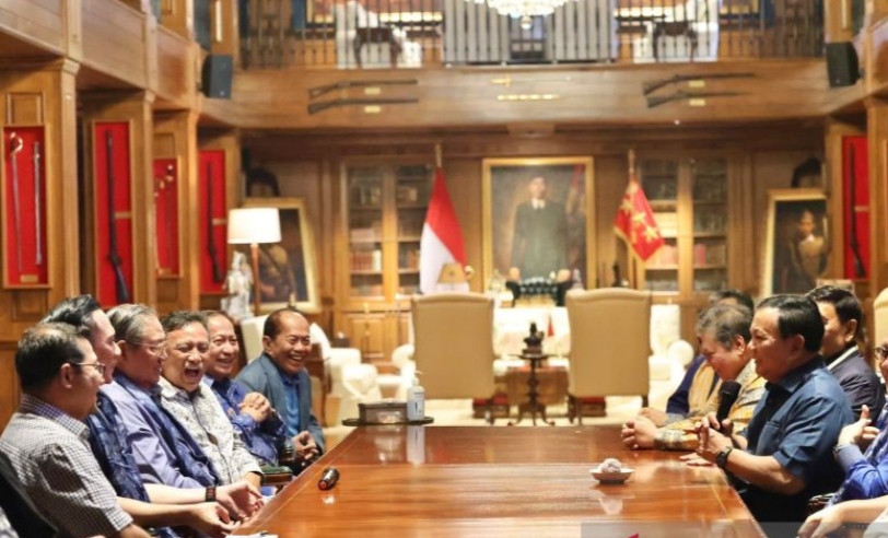 Bertemu Prabowo, AHY Titip Agenda Perubahan dan Perbaikan