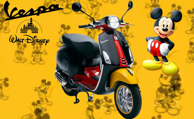 Hadirkan Warna Ala Mickey Mouse, Vespa Primavera Dijual dengan Harga Rp 62 Jutaan!
